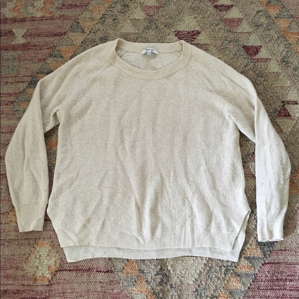 Madewell Waffle Knit Pullover